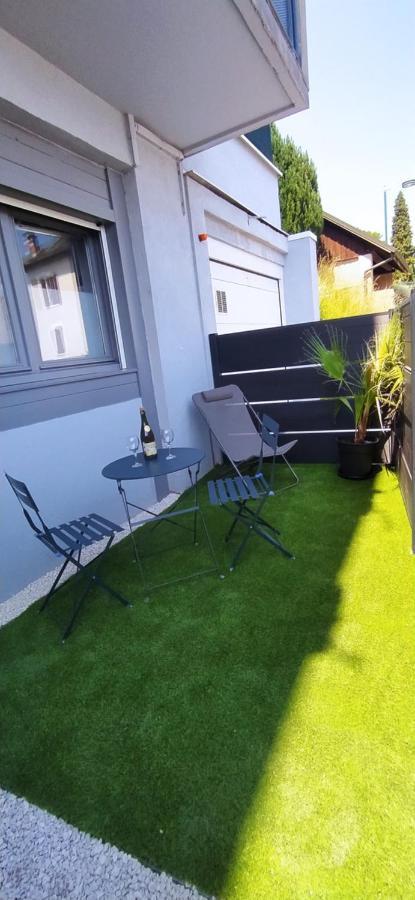 Paisible, Propre Et Accueillant Appartement Pers-Jussy